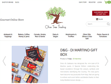 Tablet Screenshot of olivetreetrading.com